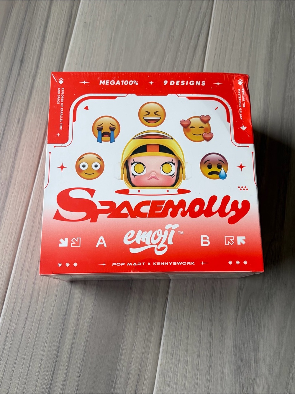 Pop Mart Space Molly Emoji FULL CASE
